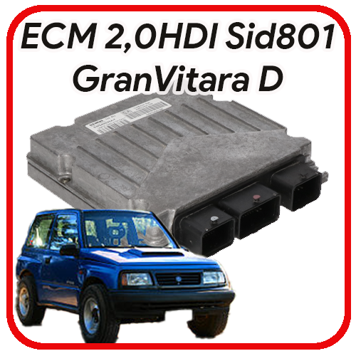 Centr. Mot. Suzuki Gran Vitara 2.0HDI Siemens sid 801